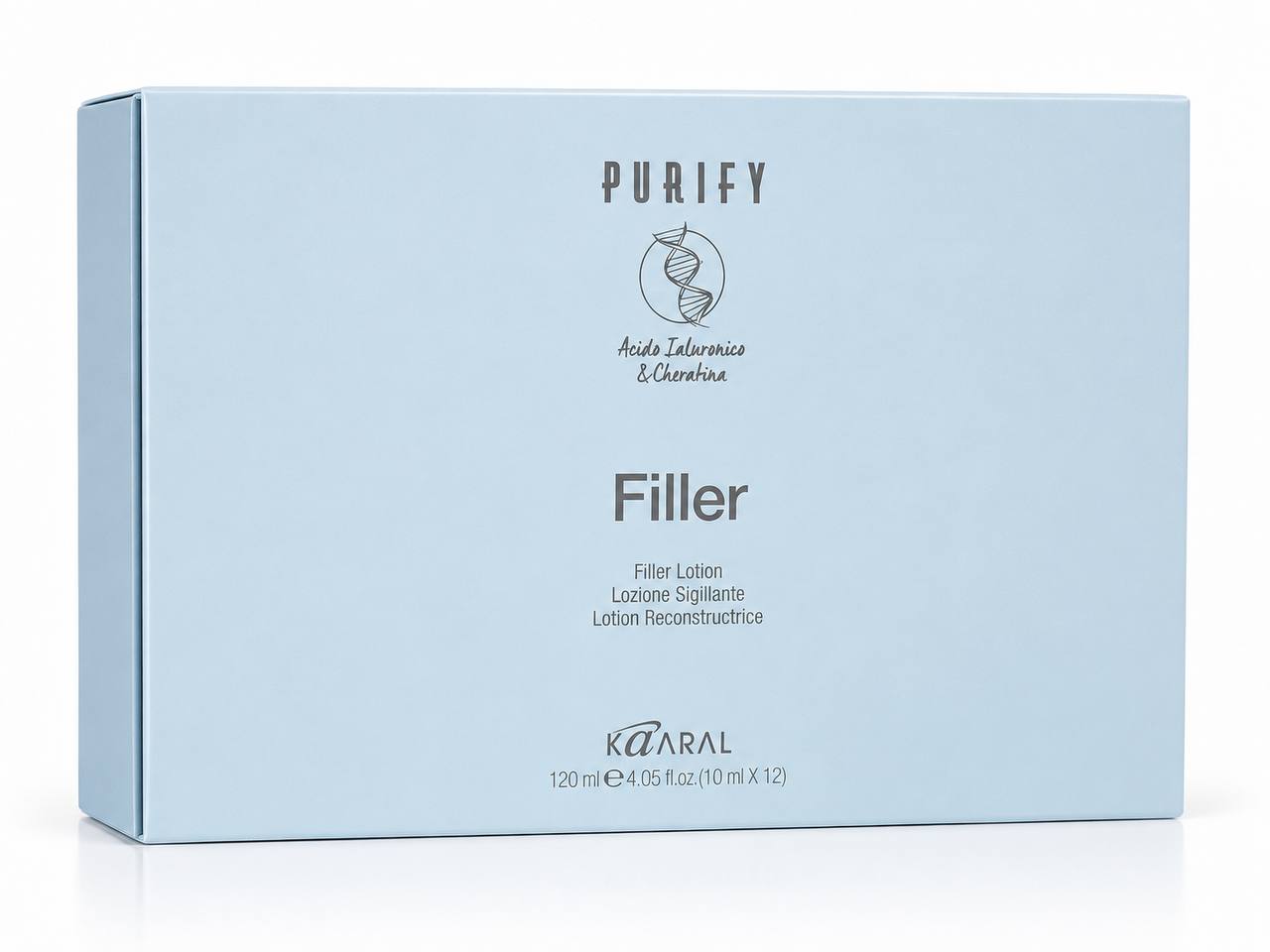 Kaaral Kaaral Purify Filler Лосьон-филлер для волос 120 мл 120 мл (12 ампул по 10 мл)
